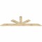 Ekena Millwork Saratoga Rough Sawn Timber Gable Bracket, Douglas Fir, 96"W x 32"H x 2"D x 6"F, 8/12 Pitch GBW096X32X0206SAR00RDF - alternate 4